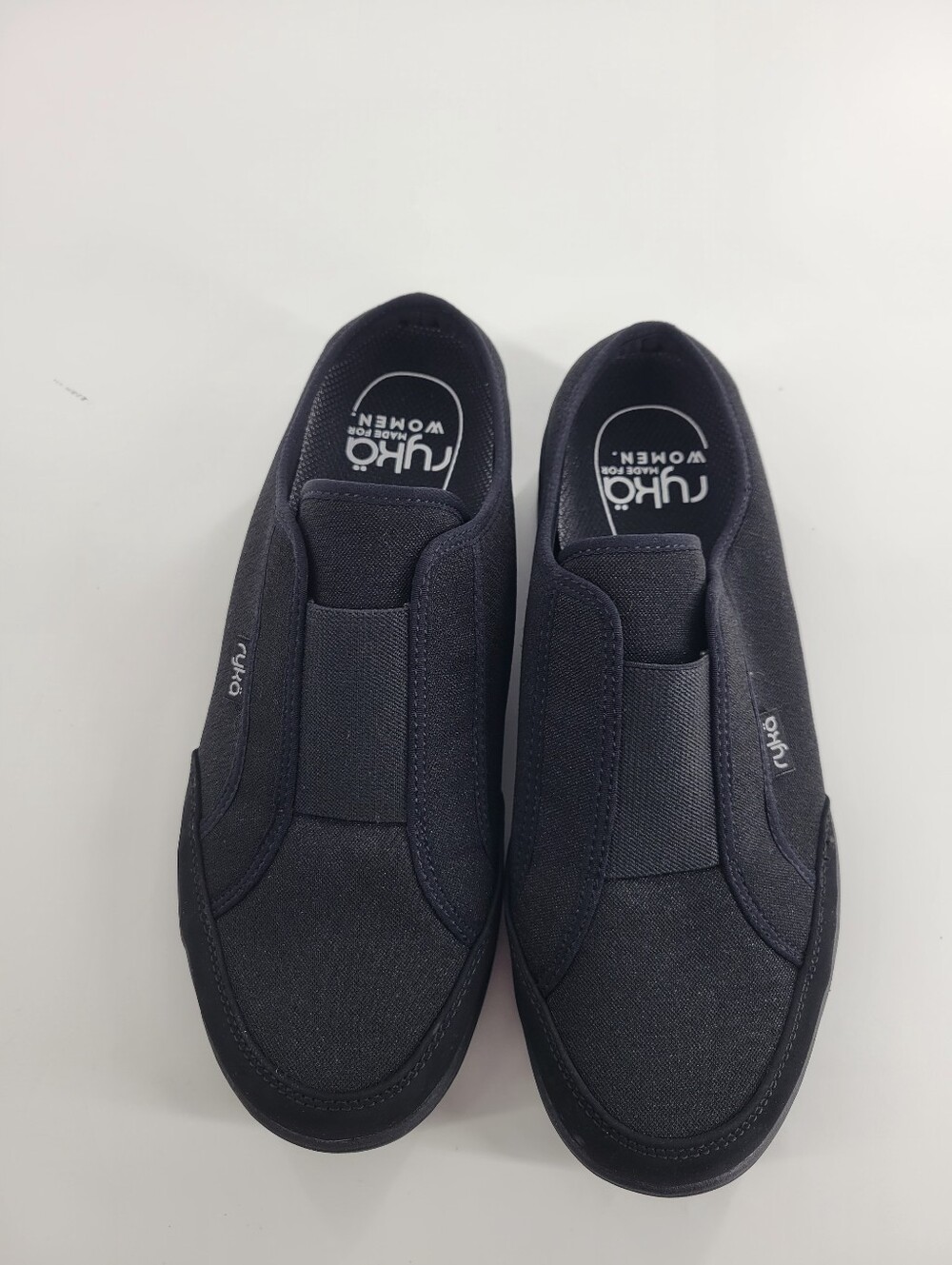 Ryka Womens Lounge Black Shoes Size 8 Wide - Picture 2 of 7